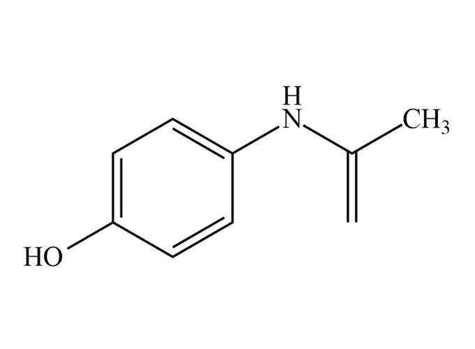Struktur Kimia Parasetamol
