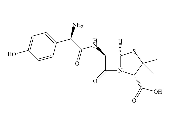 Struktur Kimia Amoxicillin